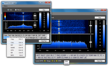 Cw Decoder Logic